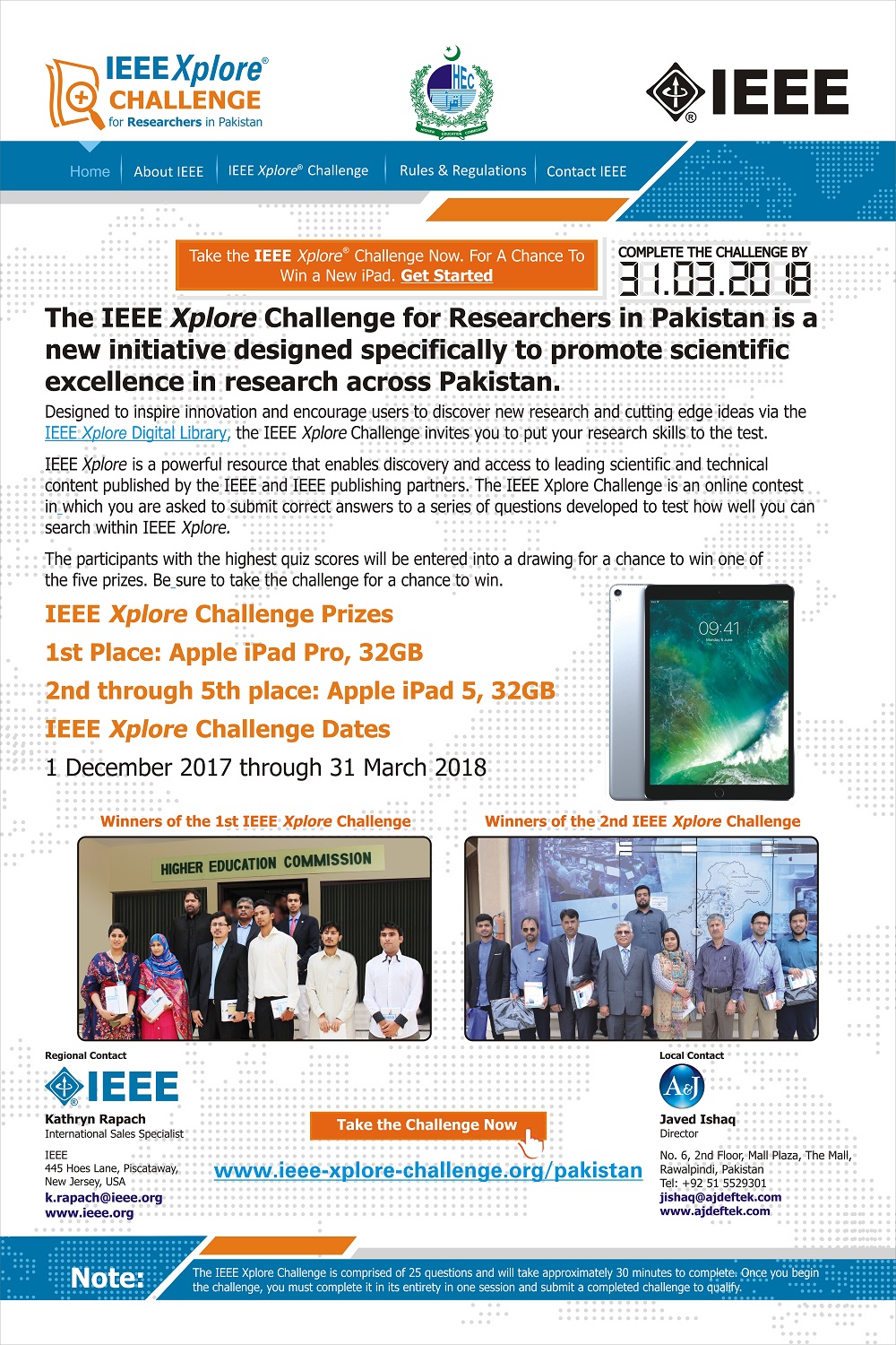 One Day Training workshop on IEEE Xplore Challenge